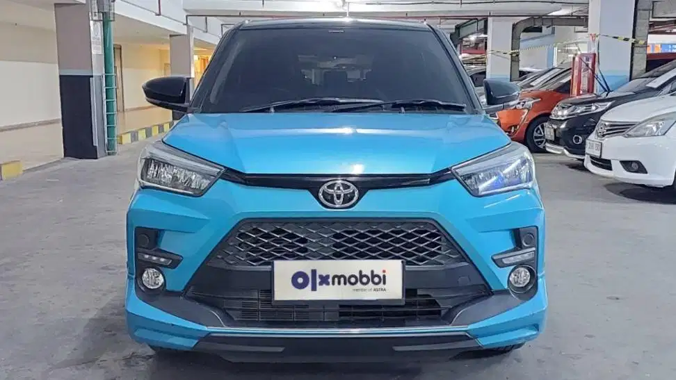 TDP 11JT, Toyota Raize 1.0 GR Sport TSS Two Tone Bensin-AT Biru 2022