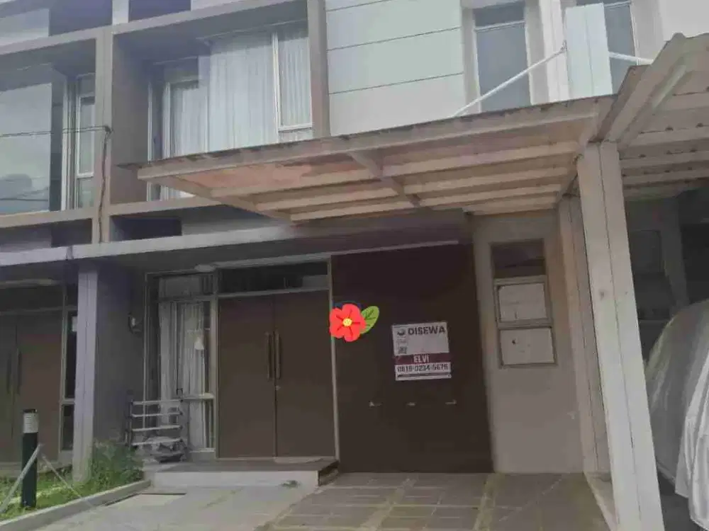 Disewakan rumah full renov grand duta city manhattan