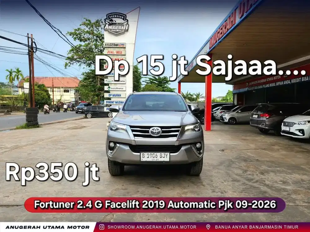 Dp15jt Fortuner 2.4 G 2019 Automatic