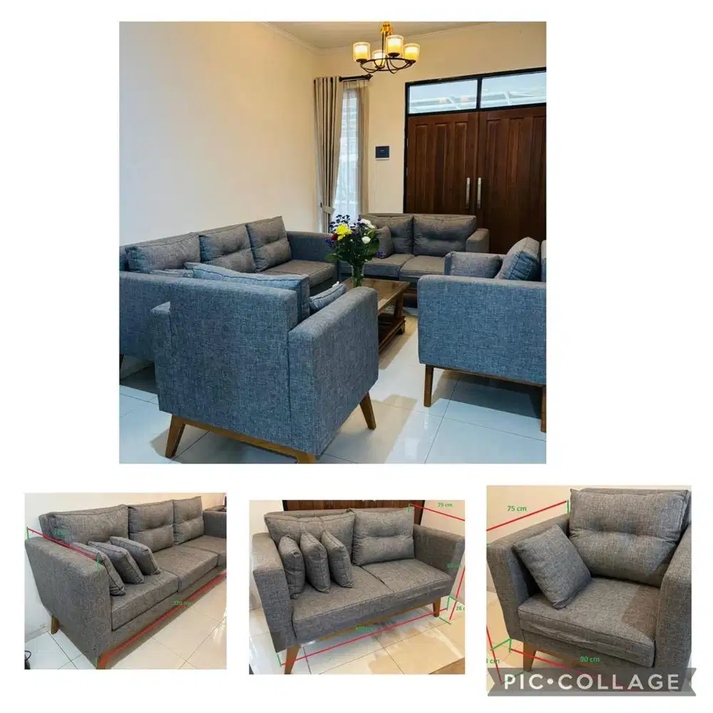 PRELOVED Sofa Modern Jepara Minimalis