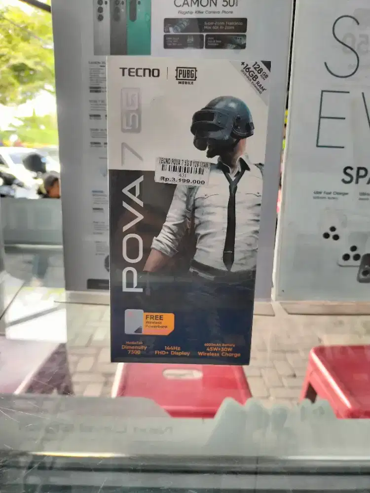 Tecno pova 7 5G 8/128 ATLANTIS DAHSYAT