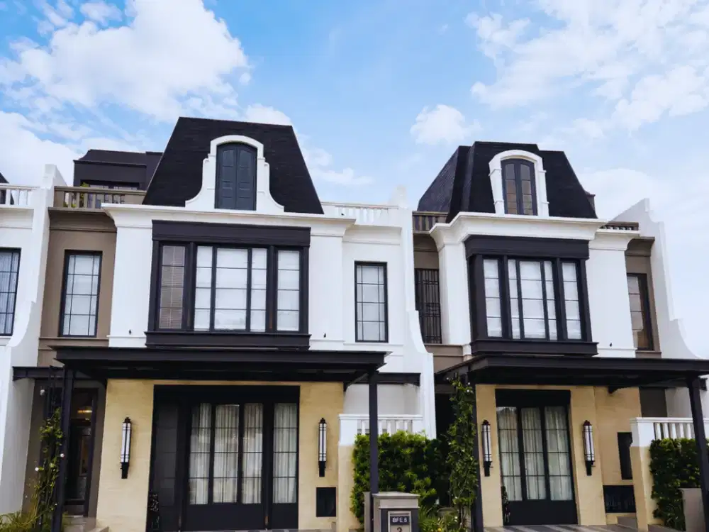 Rumah Mewah 3 Lantai Bergaya Parisian di Gading Serpong