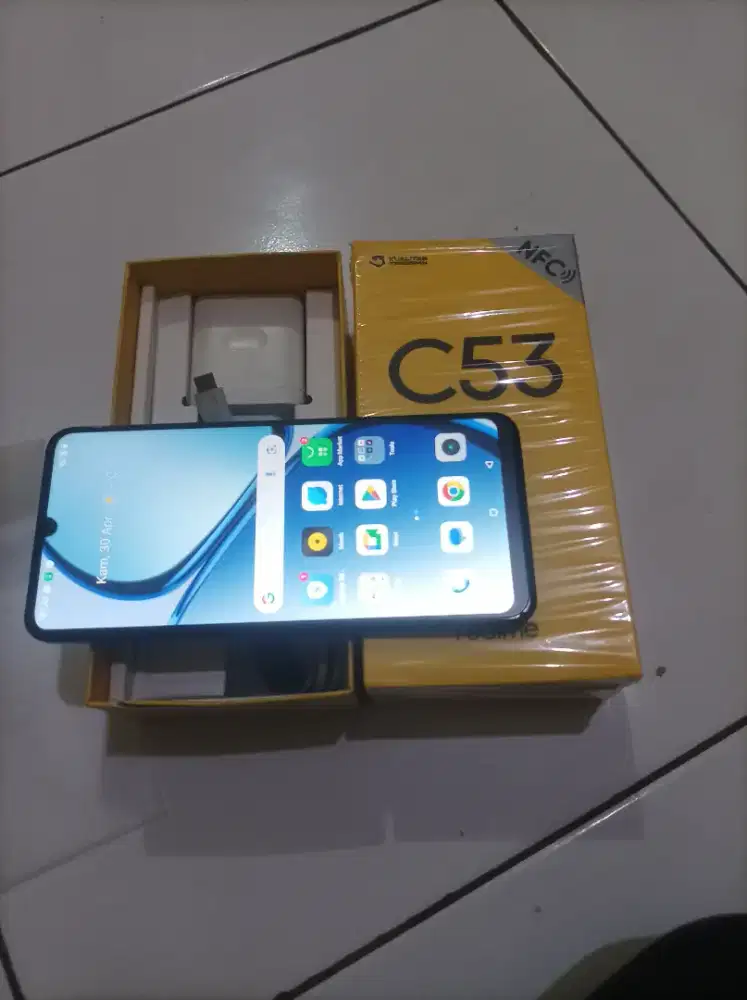 Hp realme c53 masih gres fulset