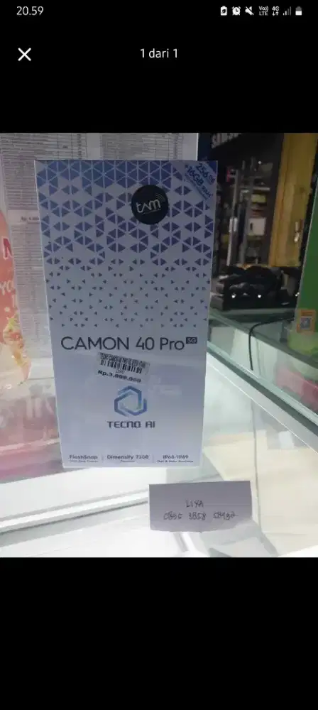 TECNO CAMON 40PRO 5G 8/256 | ATLANTIS DAHSYAT