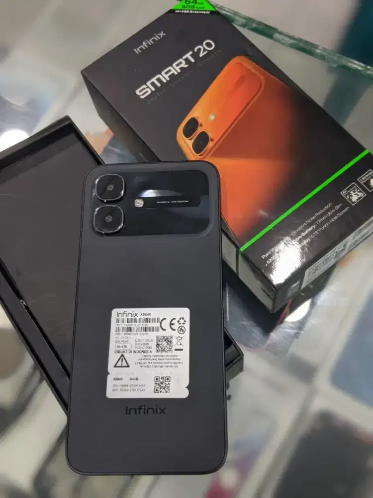 infinix Smart 20 Ram 8GB 4+4GB/64GB