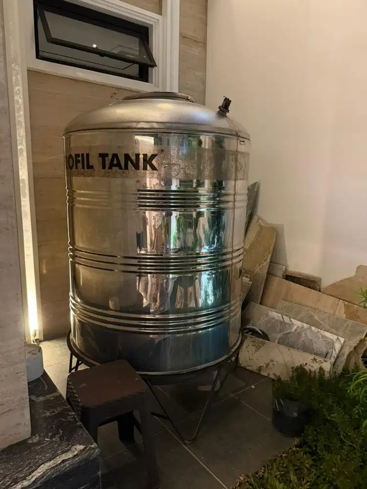 JUAL TOREN PROFILE TANK TANDON STAINLESS STEEL BEKAS