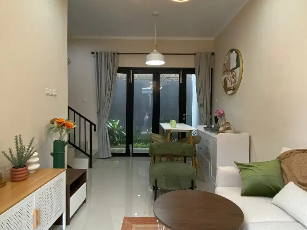 Jual rumah 2 lantai paling murah dekat toll desari