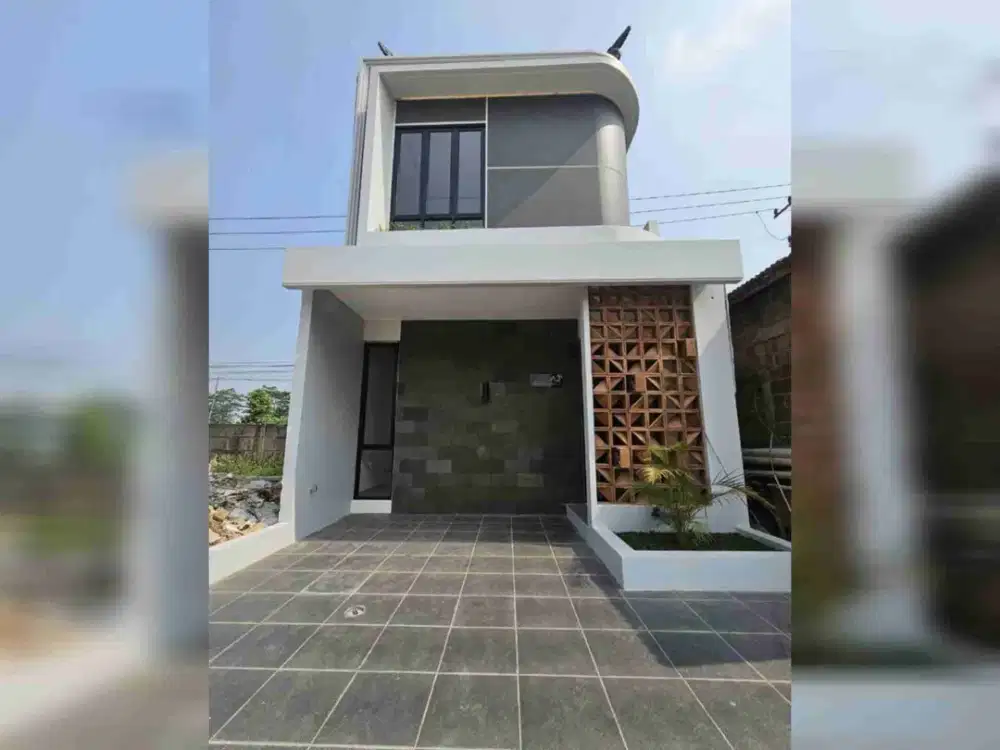 Bangunan Full Bata Merah. Rumah Gaya Bali Modern. KPR DP 0%. Free Biaya2. Rumah Siap Huni