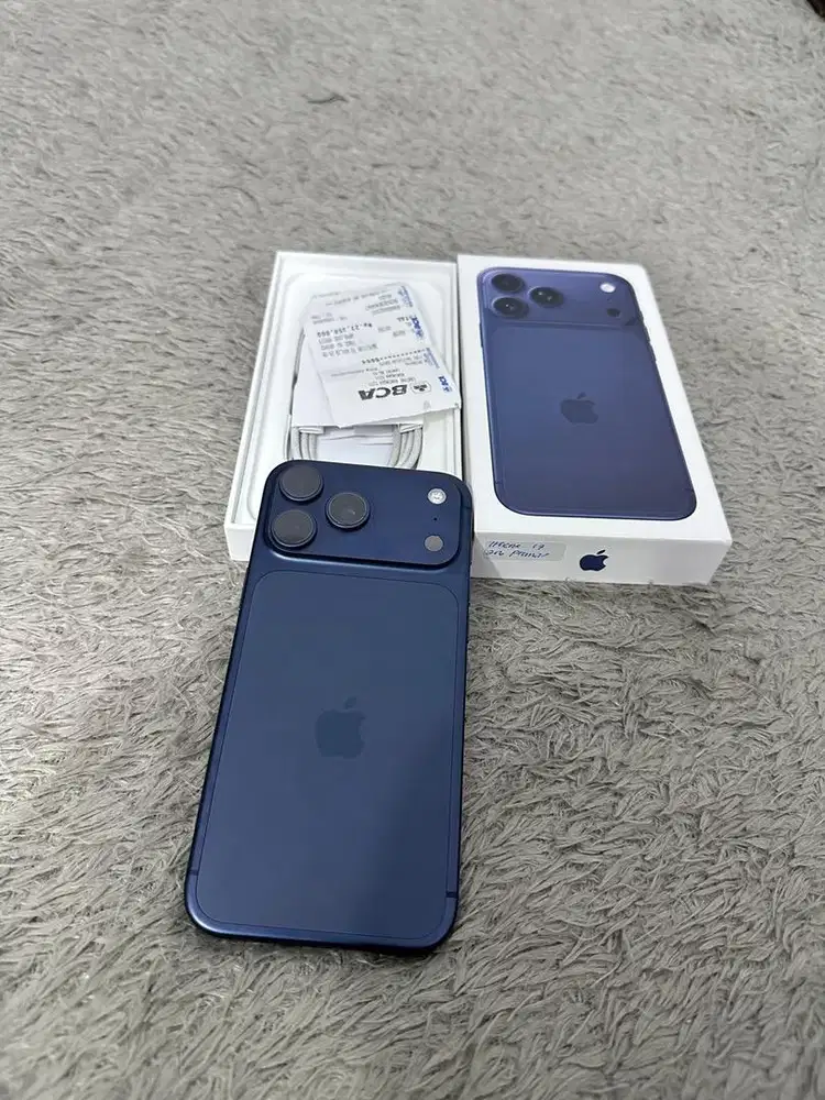 Iphone 17 Pro Max 256gb iBox Blue Garansi ON November 2026