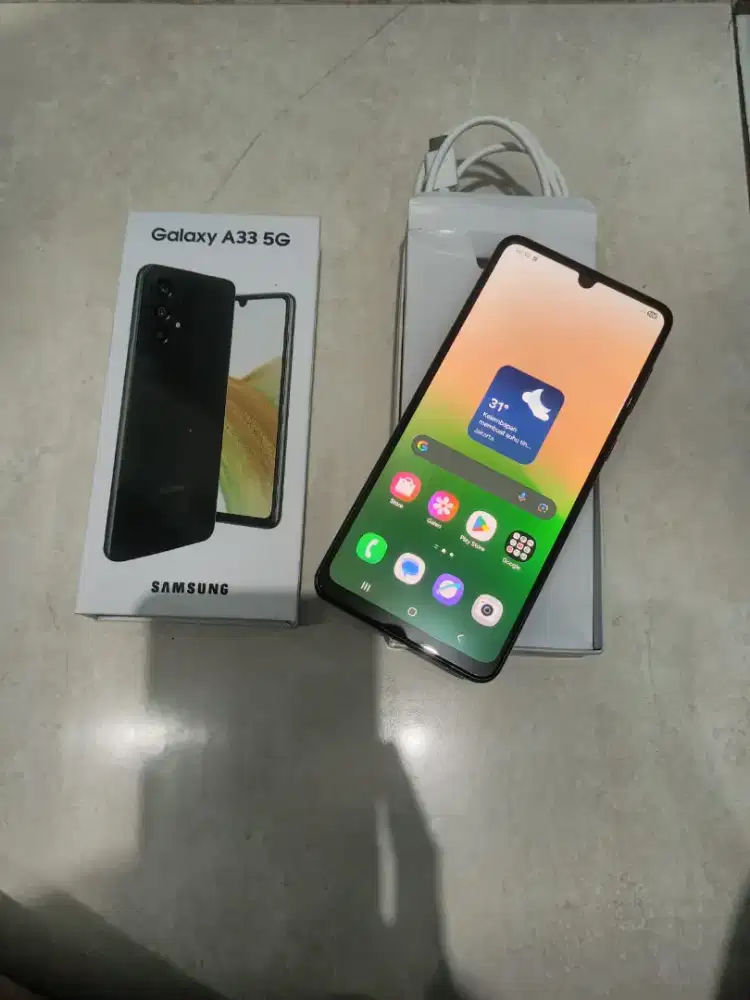 Samsung A33 5G 8/256 fullset mlussss nominusssss