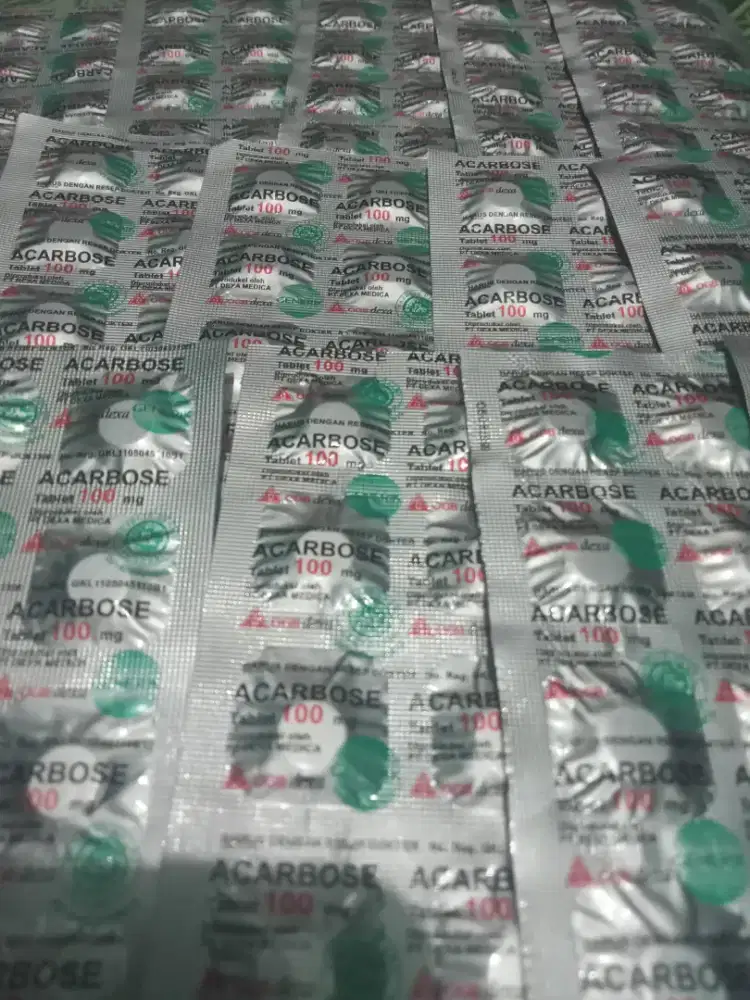 Multivitamin kesehatan//acorbose 50mg//stripp