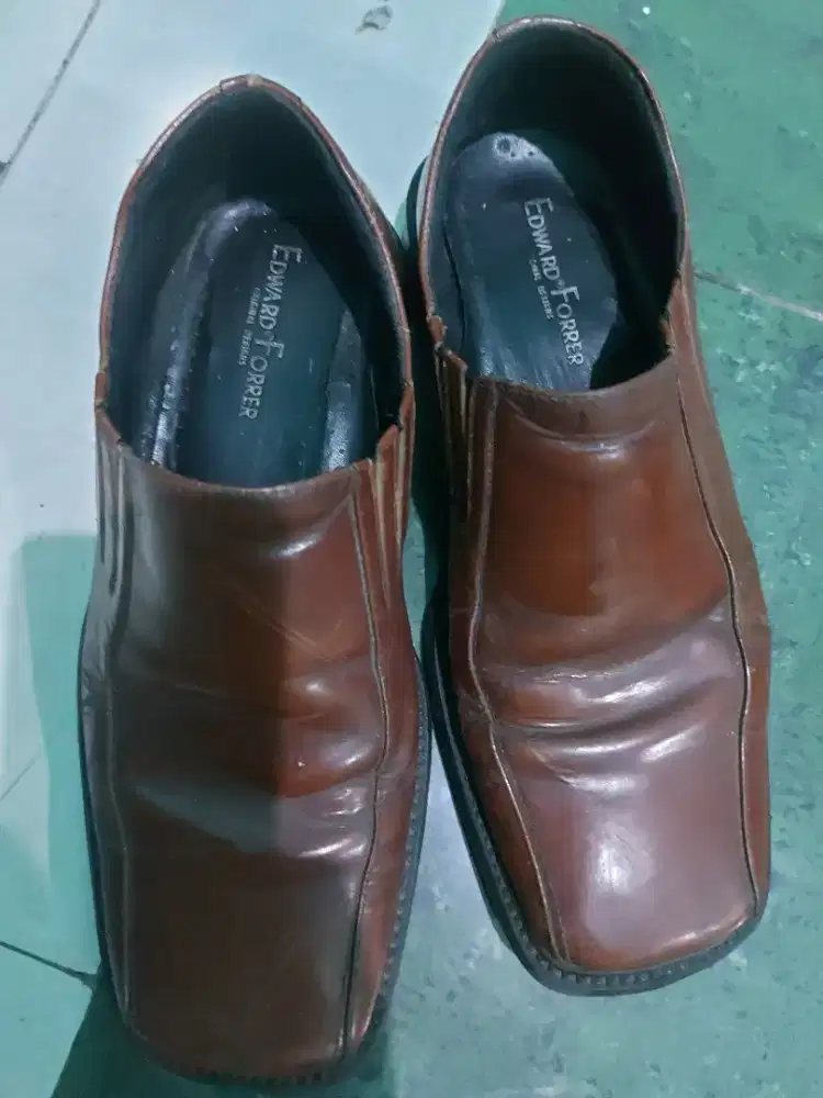Sepatu kulit asli edward forer ori