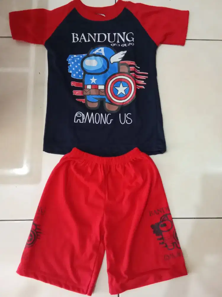 One set anak cowo motif bandung