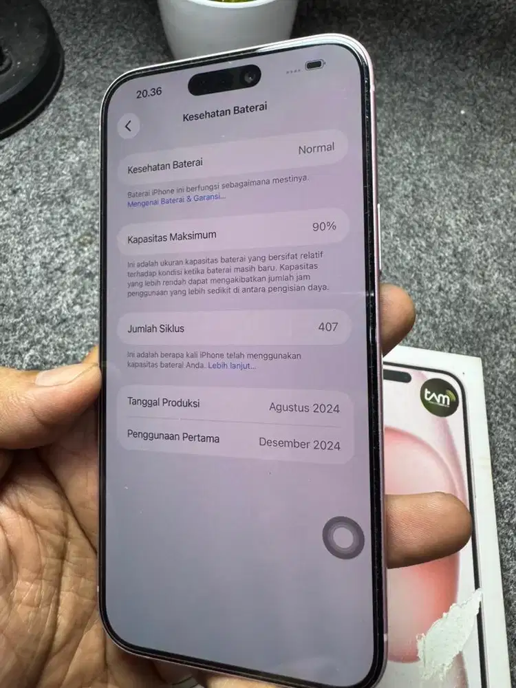 Iphone 15 Plus Pink 128GB Ex IBOX