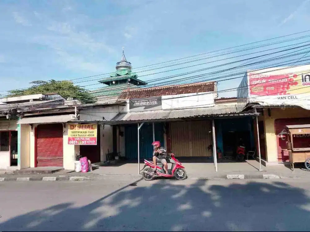 Dibawah NJOP Tempat Usaha di Arteri Soekarno Hatta dekat Trafficlight Pedurungan