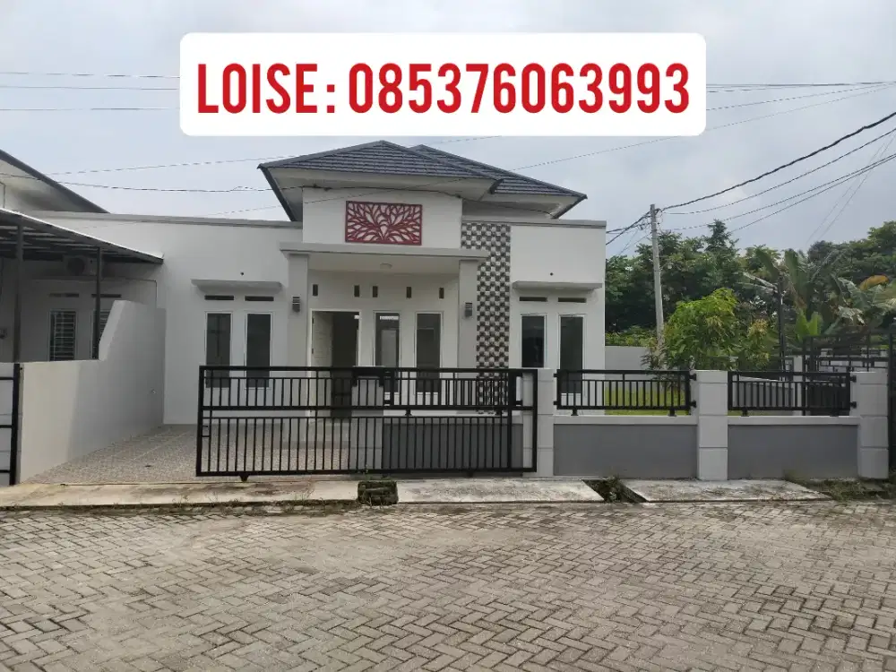 Rumah Baru Ready Siap Huni jl.Bukit Barisan