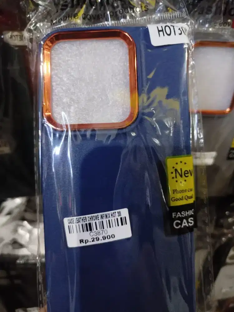 CASE LEATHER CHROME INFINIX HOT 30I