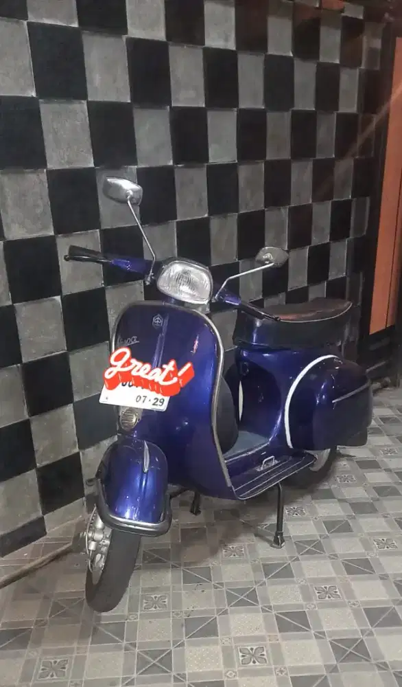 Vespa Classic Super tahun 1974