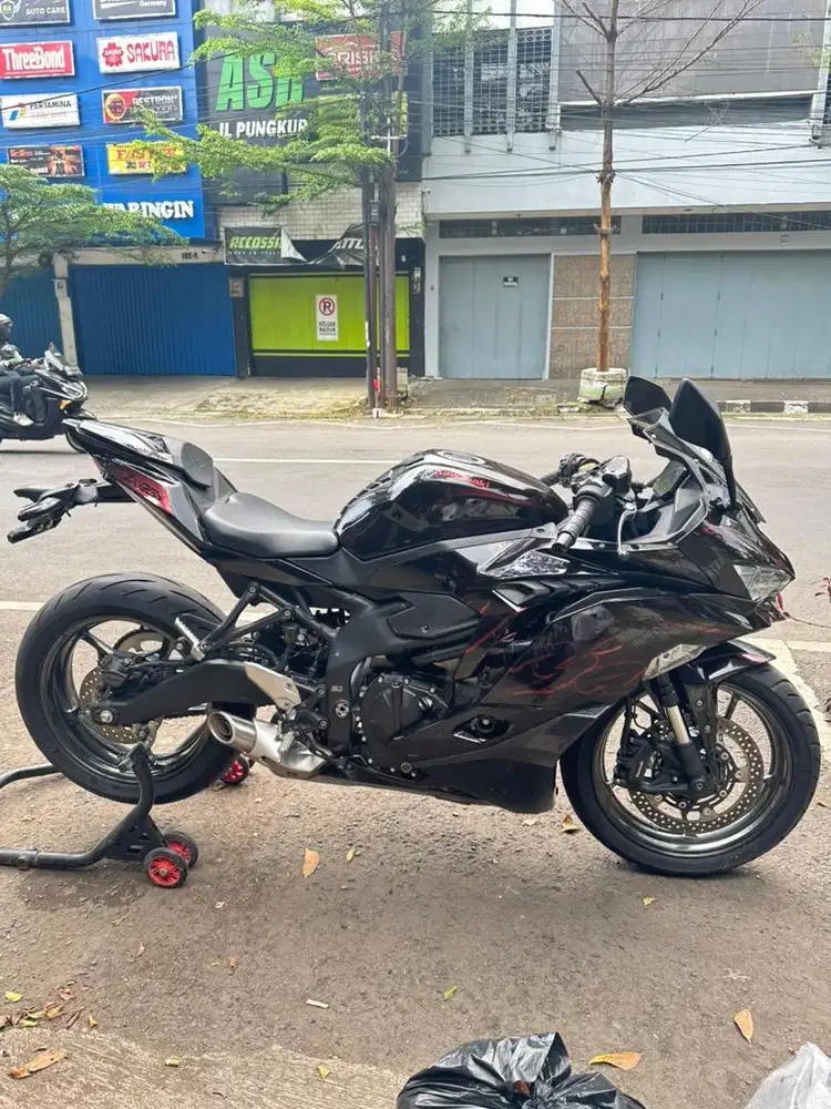 Kawasaki zx25r full airbrush non abs mulus km rendah full segel