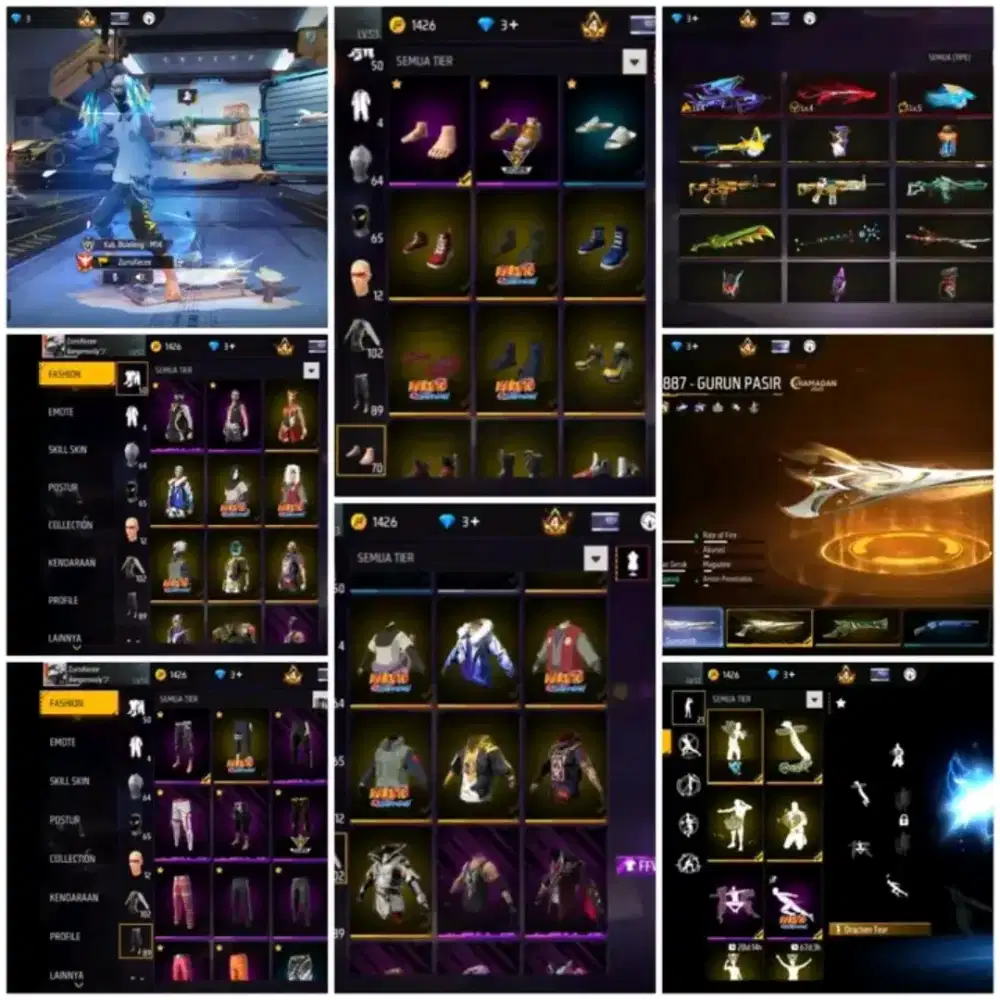 Ready akun free fire