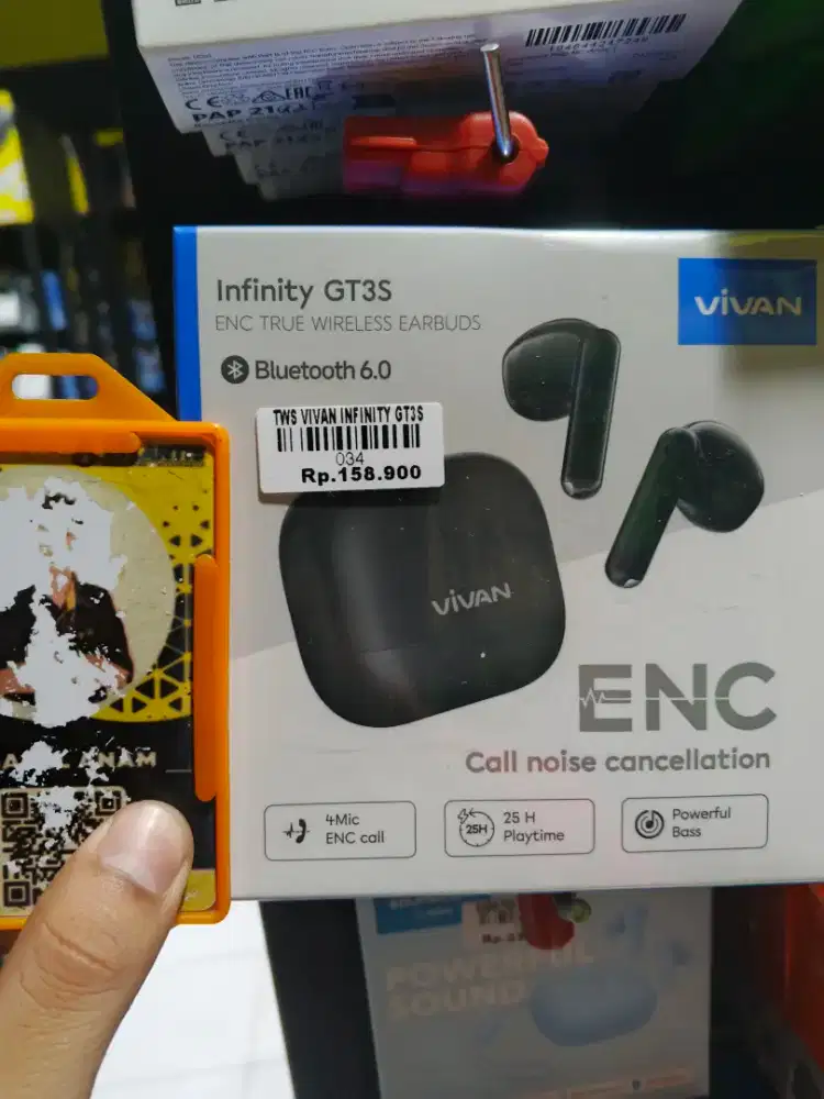 TWS VIVAN INFINITY GT3S ENC Call Noise Cancelling