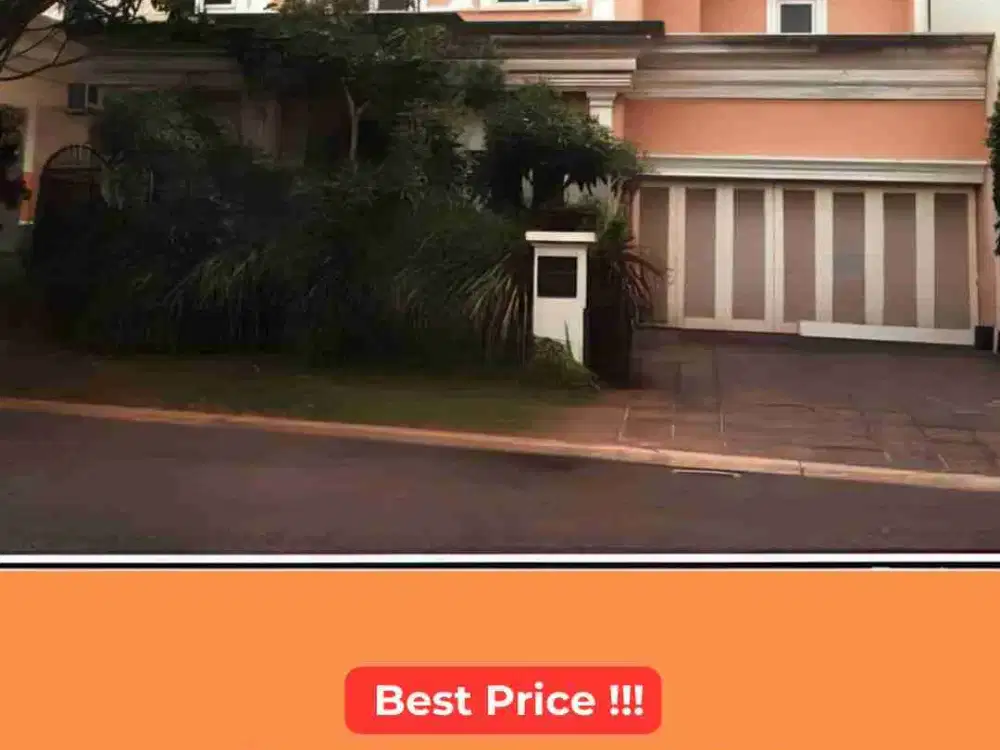 Harga Miring Rumah Tanah Luas di Les Belles Mansion Serpong