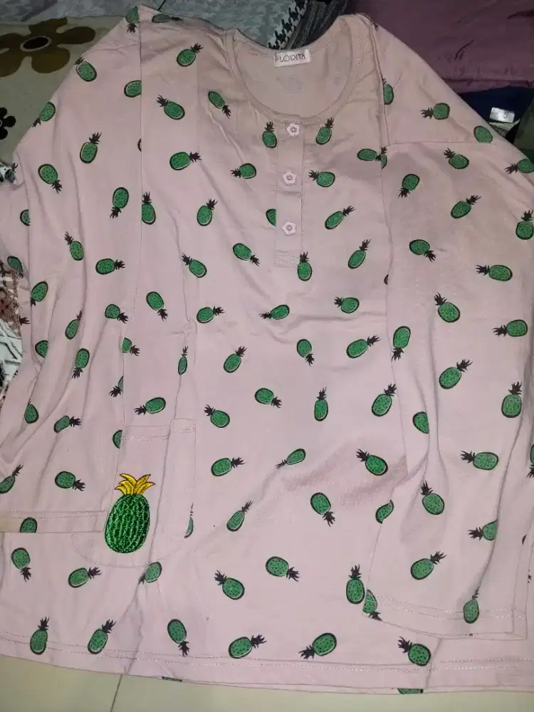 Baju tidur lengan panjang