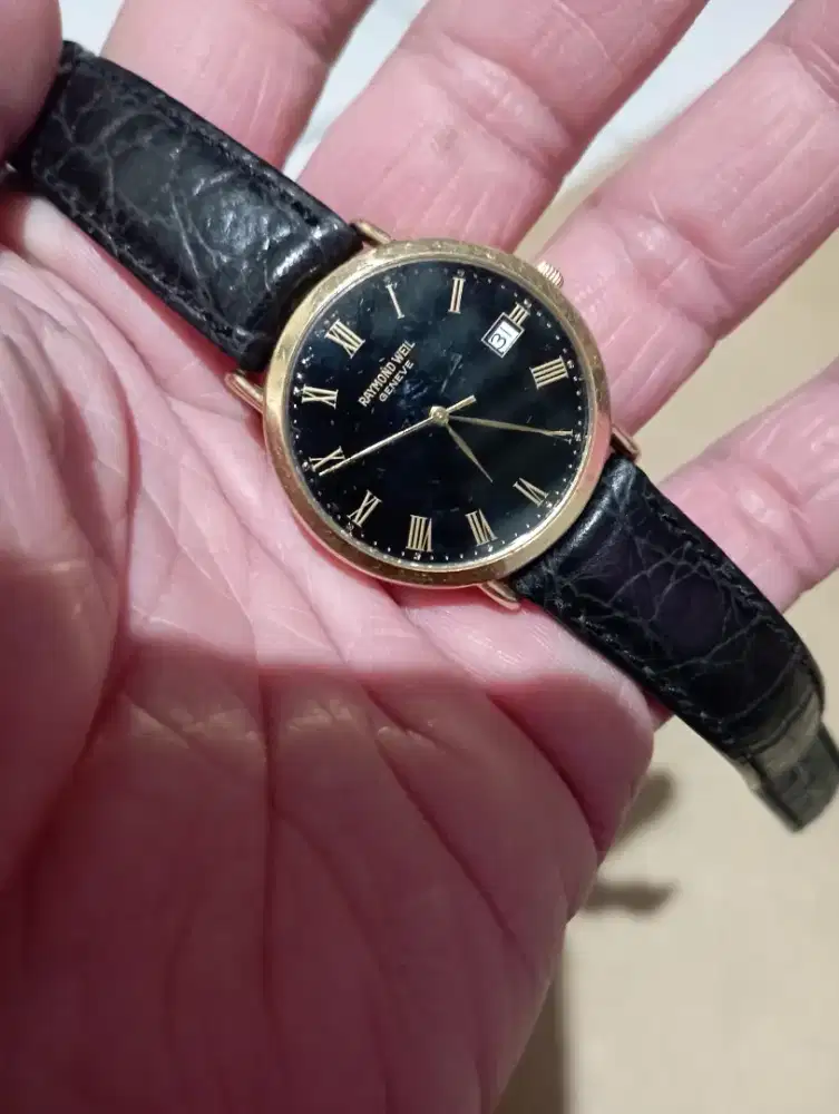 Jam tangan Raymond well Quartz Swiss made