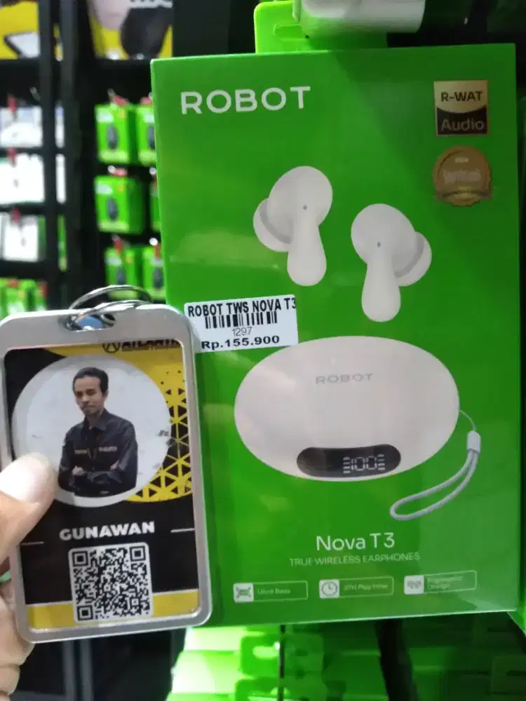 Headset BT ROBOT NOVA T3 ATLANTIS DAHSYAT
