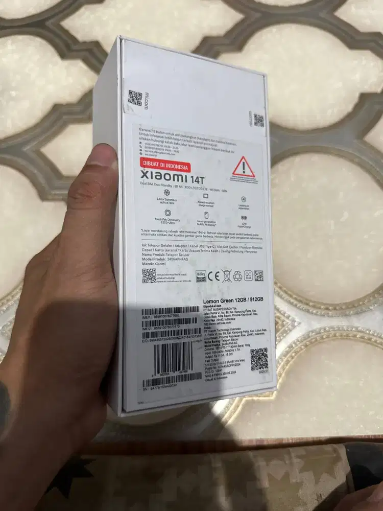 Xiaomi 14T 12/512 fullset no minus