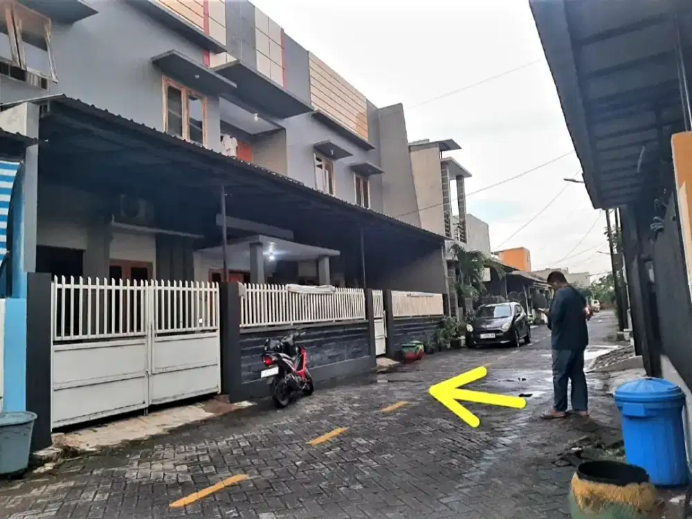 Dijual RUMAH KOS Aktif 2 Lahtai Full Penghuni Di Perum. Permata Wiyung Surabaya Barat