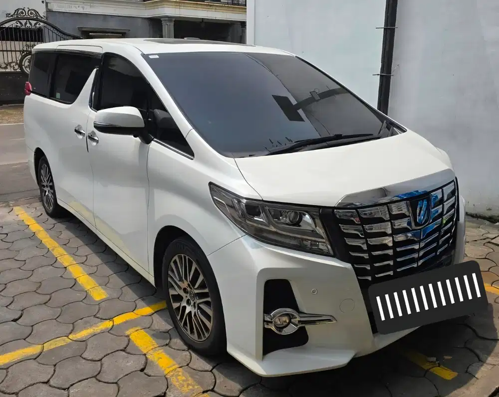 Toyota Alphard G ATPM  2018 nik 2017