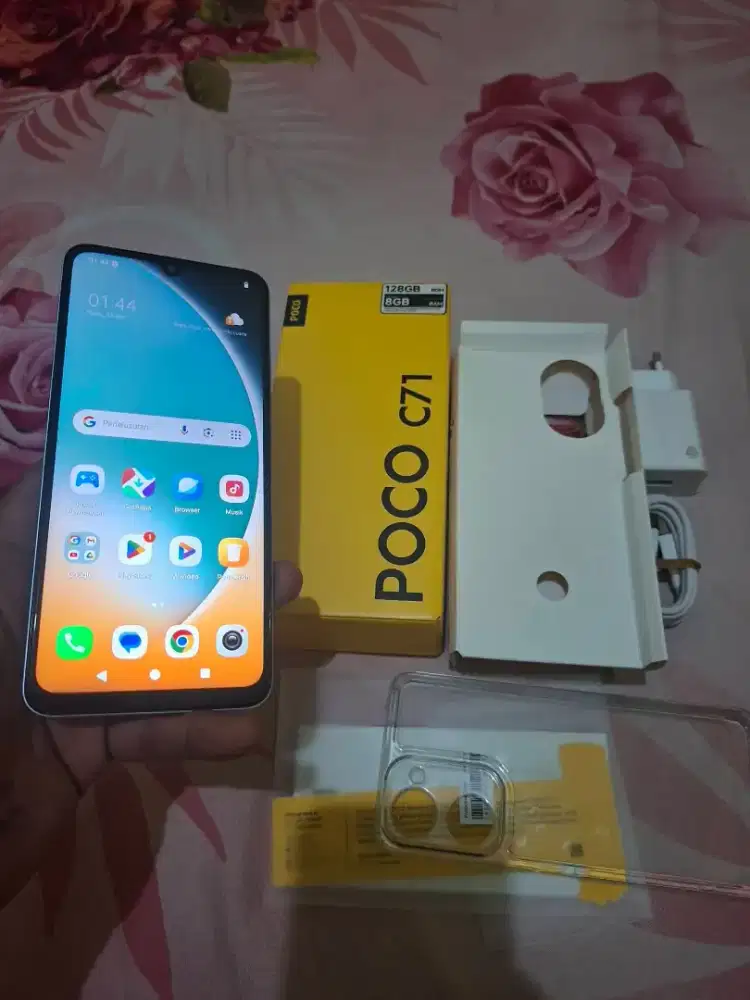 Poco C71 RAM 8/128GB Garansi Resmi 15 bln istimewa 99%