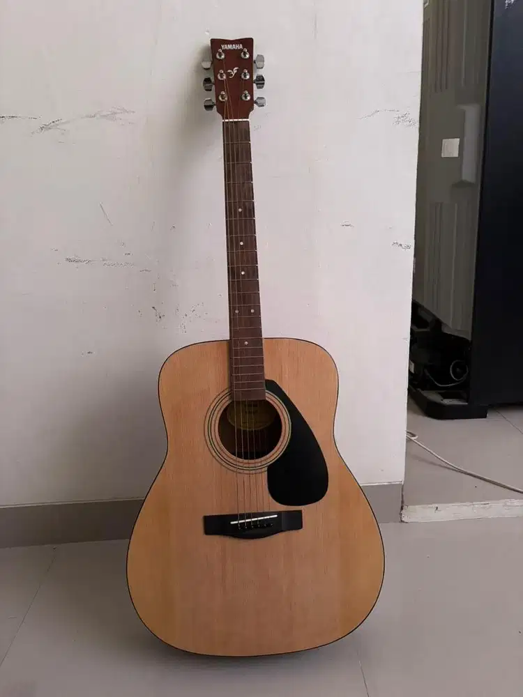 Yamaha F310 Original Fullset Softcase Kondisi Mulus