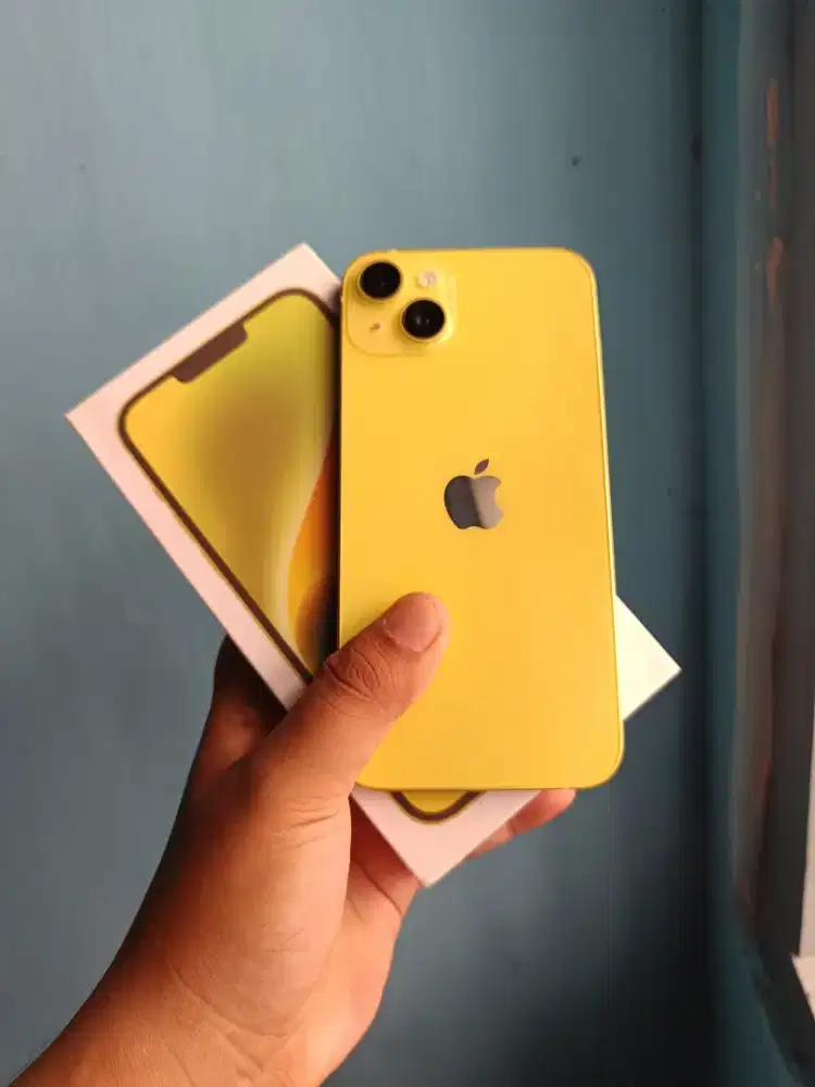 iPhone 14 plus 128gb kuning bukan simlock