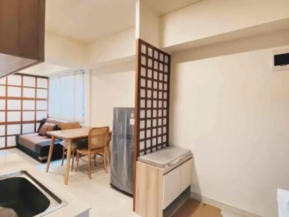 DISEWAKAN APARTEMENT MEIKARTA 2 BR FULL FURNISH LIPPO CIKARANG SIAP HUNI