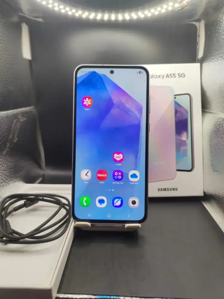 SAMSUNG A55 5G RAM 8/256GB ORIGINAL SEIN MULUS LIKE NEW NOMINUS