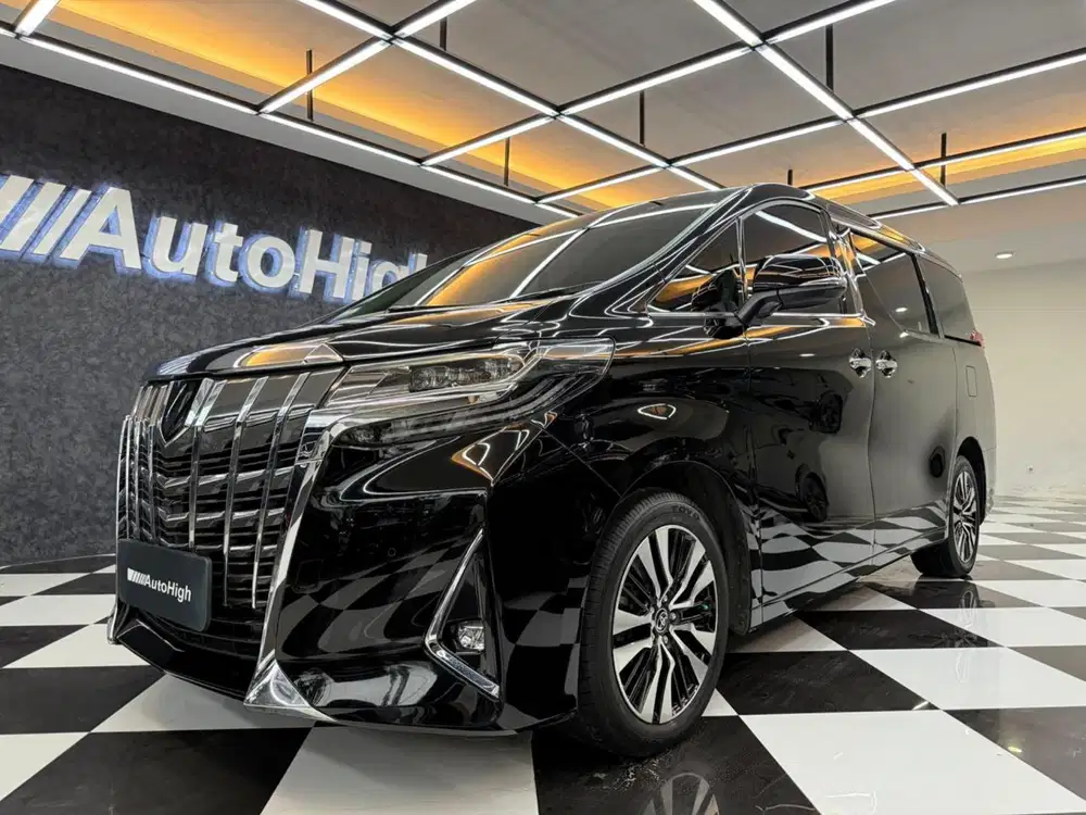 DP10% [Km12.000] Alphard G 2023 Black Reg 2024 #AUTOHIGH