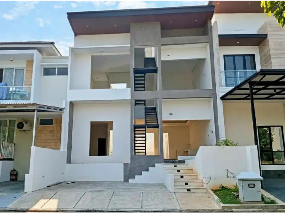 Rumah 2 Lt Inprogress di Cluster Ivy Park BSB City Mijen