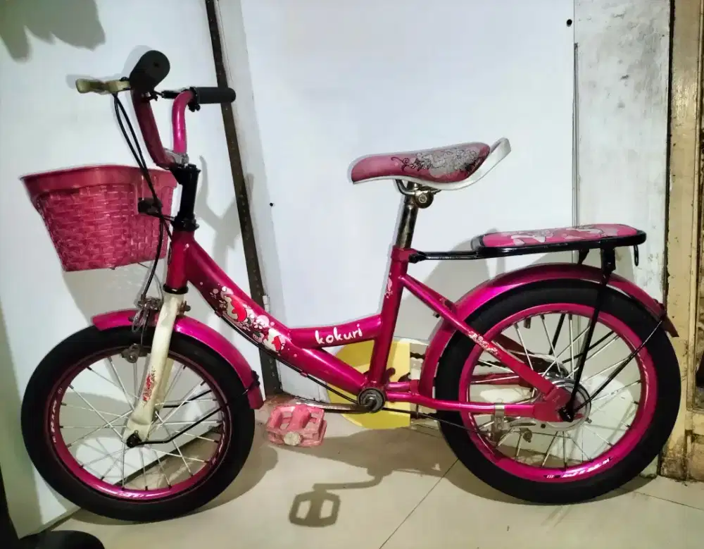 Sepeda anak ukuran 16 untuk usia 5 6 7 tahun