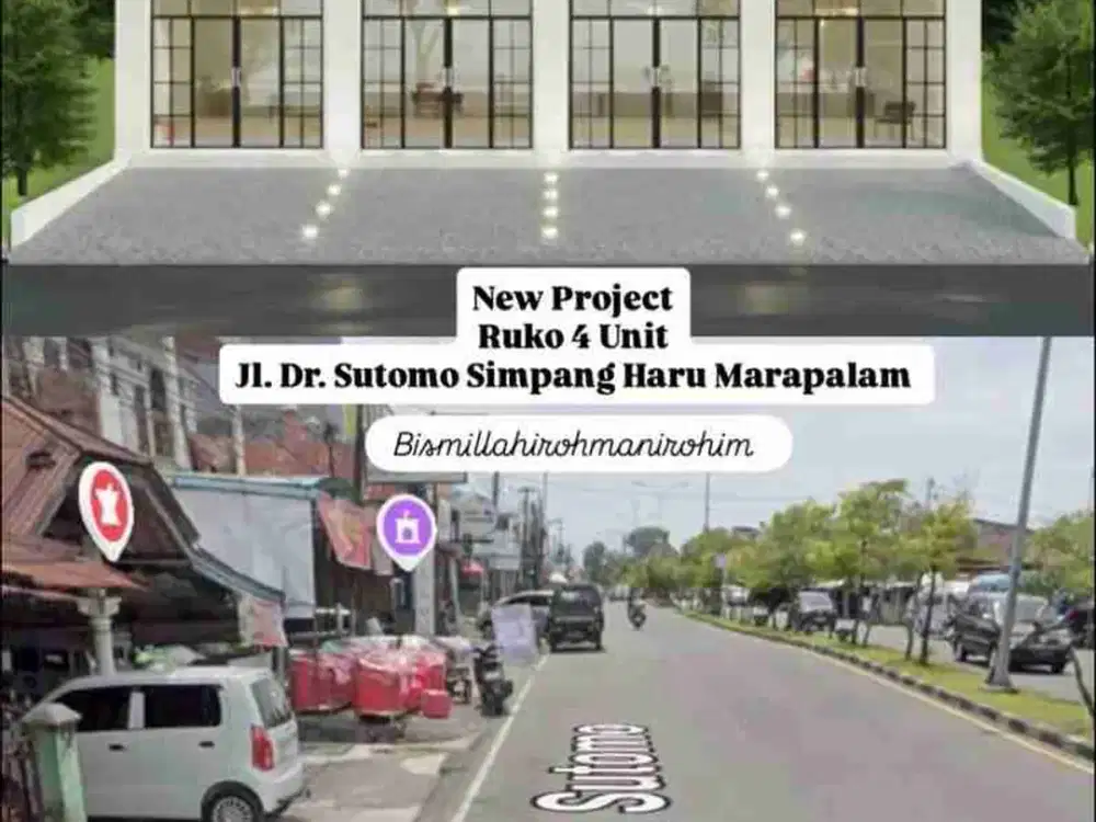 RUKO JL SUTOMO MARAPALAM