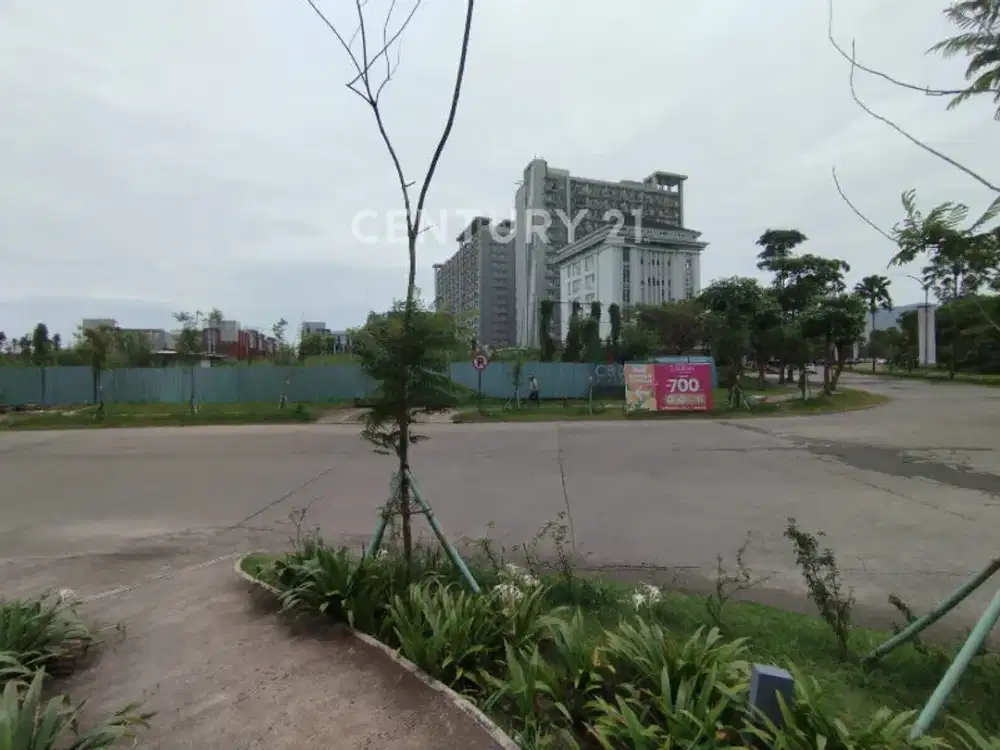 Kavling komersial strategis di kawasan CBD, cocok untuk perkantoran, hotel, retail, maupun investasi jangka panjang di Sentul City