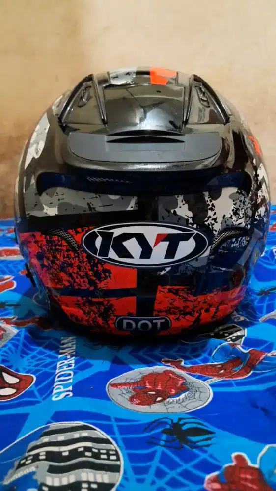 HELM KYT GALAXY FLAT R DOUBLE VISOR