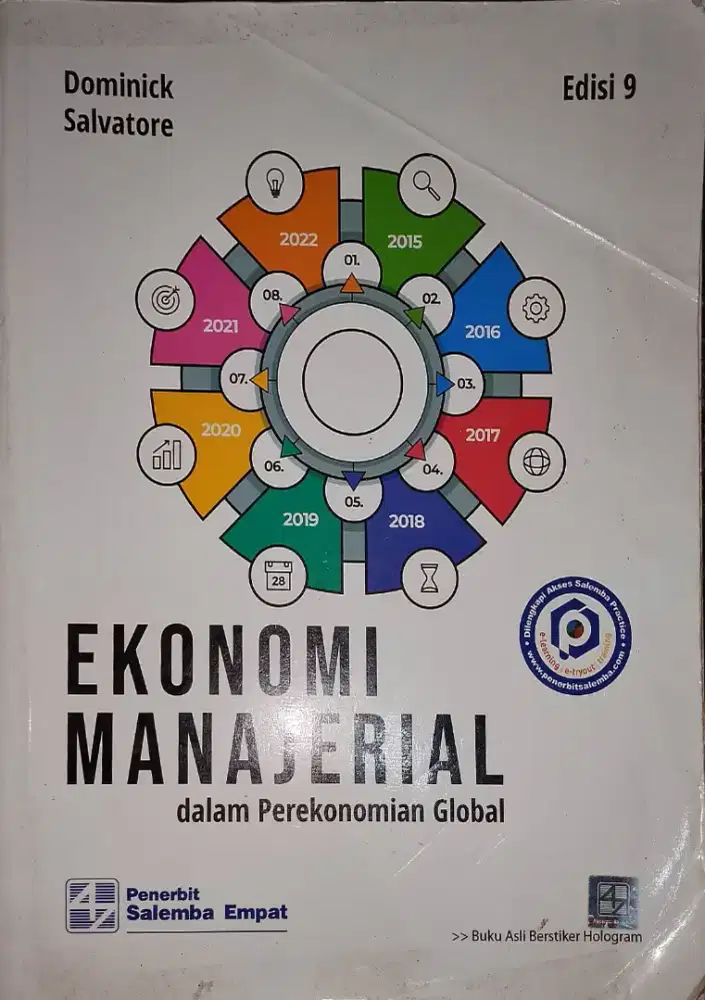 Ekonomi Manajerial – Dominick Salvatore Edisi 9 | Buku Kuliah