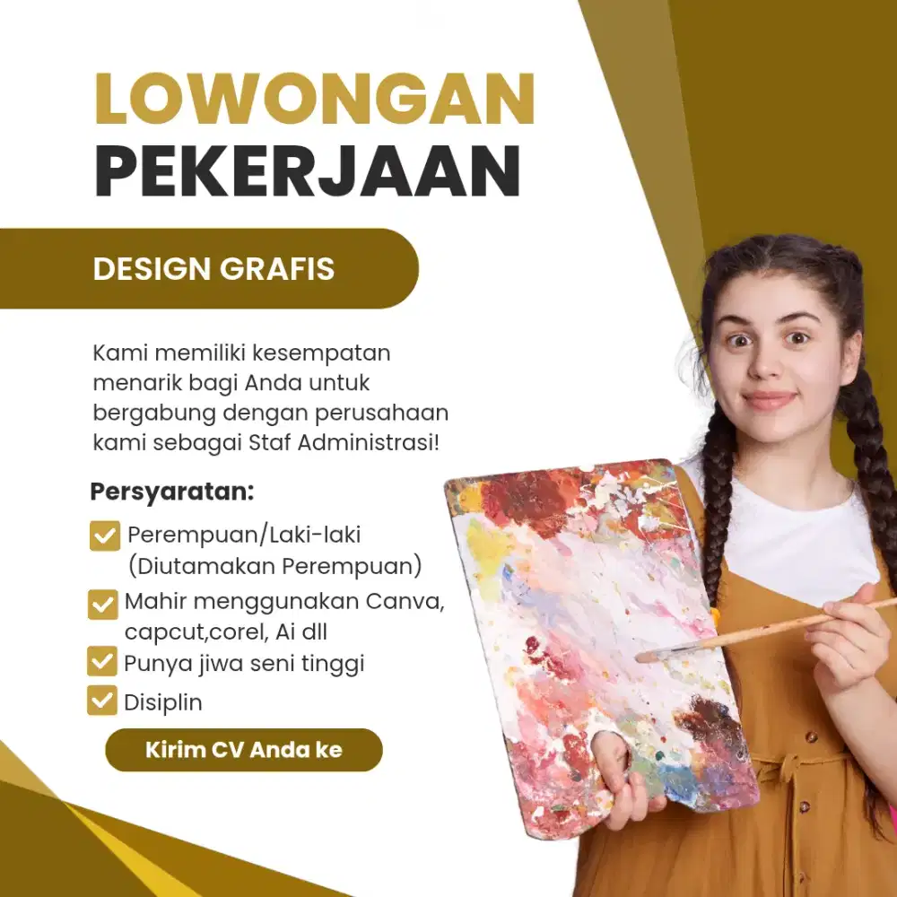 LOKER DESIGN GRAFIS EDITING