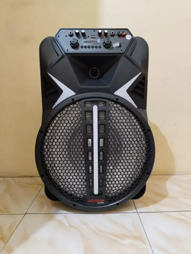 Speaker portable advance 15 inch fullset