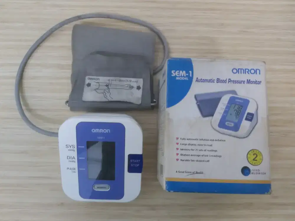 OMRON SEM-1 Automatic Blood Pressure Monitor