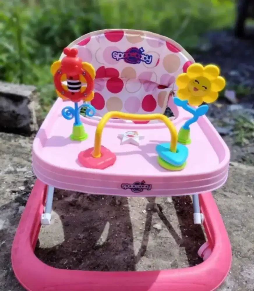 BABY WALKER SPACE BABY PINK