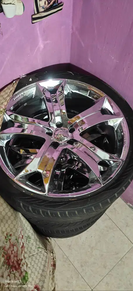 JUAL CEPAT VELG 22 MOBIL 4 UNIT SIMPANAN