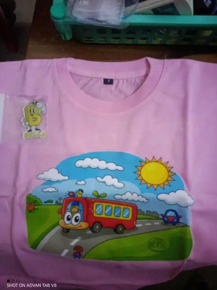 Kaos Anak umur 3-17 tahun